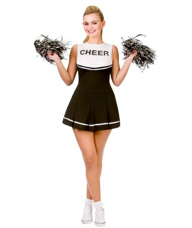 Black Cheerleader ADULT HIRE